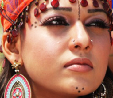 nose piercing picture. In fact, gypsies all over the world (they supposedly